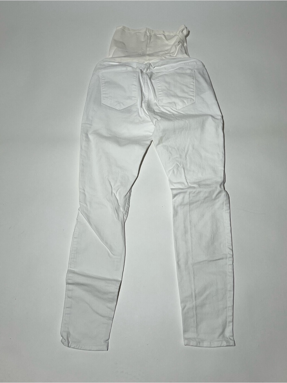 Gap 1969 Maternity White Jeans Size 26 - Picture 3 of 7